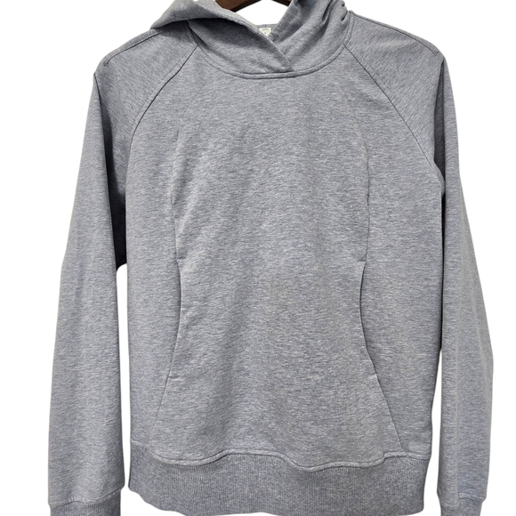 Lululemon Scuba Hoodie Sweatshirt Heather Chambray Blue Zip Up Hooded Size 4 - Picture 6 of 9